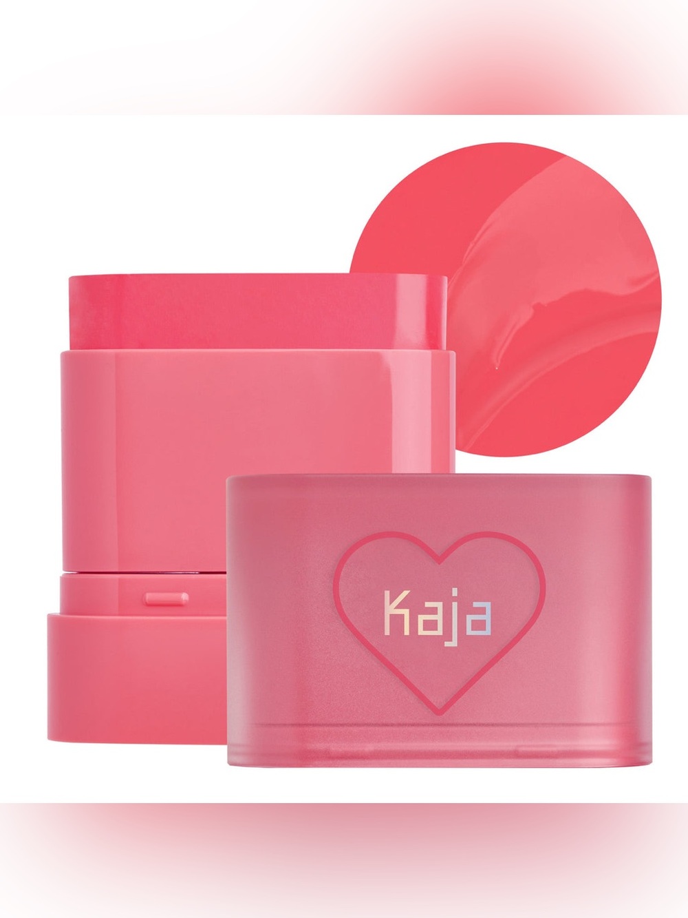 NIB Kaja Dewy Bar - Cheek & Lip Multi Balm in Strawberry Sorbet